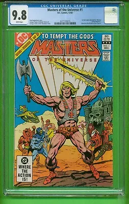 Masters Of The Universe #1 DEC 1982 MINI-SERIES CGC-GRADED 9.8 NM/M 24-135 • $399.99