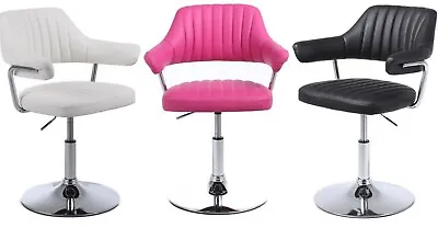 Bonita Plush Hair Salon Chair  Faux Leather Chair Beauty Hairdresser Salon Chair • £69.95
