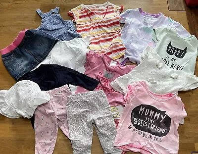 Girls Clothing Bundle 3-6 Months Clothes Incl M&S Mothercare • $5.05