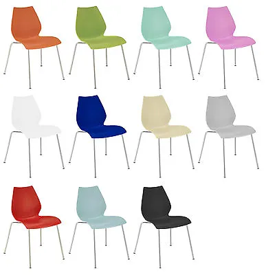 Kartell Maui 2 Chairs Vico Magistretti 1996 • £247.18