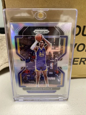 $10 • Buy 2021-22 Panini Prizm Jordan Poole Silver Prizm #222 NBA Card Golden State