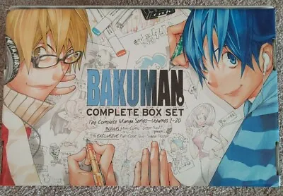 Bakuman Complete Box Set Volumes 1-20 English With Mini Comic & Poster  • $200