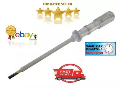 £2.89 • Buy Electrical Mains Phase Tester Screwdriver Test For Voltage Live Circuit 21cmLONG