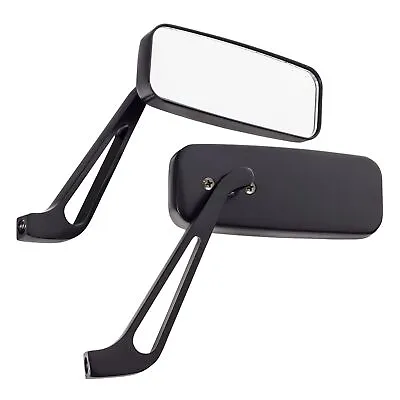 Pitking Black Pair Billet Aluminium Universal Kit Car/Caterham Wing/Side Mirrors • £47.94