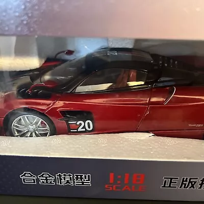 Qy  1:18 Pagani Huayra Roadster (rosso Monza/red) Supercar • $130