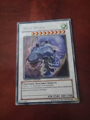 Secret Rare Synchro Yu-Gi-Oh Card- Mist Wurm • £12.99