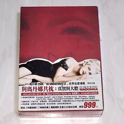 Madonna 2008 In Bed With Taiwan OBI 3-DVD BOX SET / Blond Ambition Tour / SEALED • $499.99