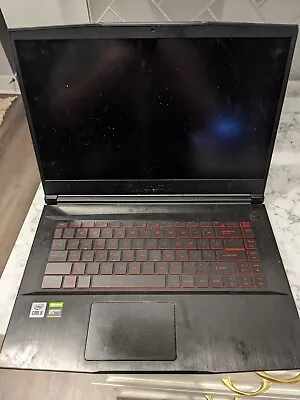 MSI Laptop Intel Core I5 10500H (2.50GHz) -  8GB DDR4 RAM - 256GB SSD HDD • $102.50