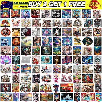 DIY 5D Full  Diamond Painting Cross Stitch Arts Kit Art Picture Embroidery Mural • $9.93