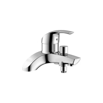£182.10 • Buy Grohe Eurosmart Bath Shower Mixer Tap Chrome Deck Mounted Single Lever 25105000