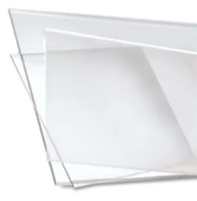 Garden Shed Windows Replacement Clear Acrylic Sheet Perspex Plastic Safety Sheet • £6.89