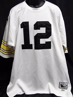 Terry Bradshaw Pittsburgh Steelers Mitchell & Ness 1975 Jersey Size 56 • $74.99