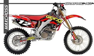 Honda Crf250r Crf250x Crf450r Crf450x Maxcross Graphics Kit Decals Stickers Gc2 • $144.46