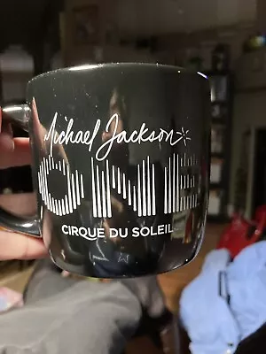 2013 Michael Jackson Black Cirque Du Soleil Large Mug.  Mint! • $27.69