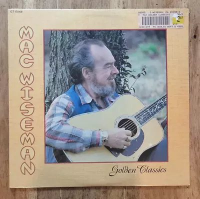 Mac Wiseman Golden Classics 12” 33rpm LP 1979 Gusto Records Sealed Vinyl • $15