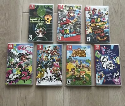 Nintendo Switch Games Bundle Of 7. Value $400 • $285