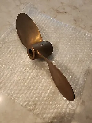 Brass Sailboat Propeller 1  12RHB 12X8 • $200