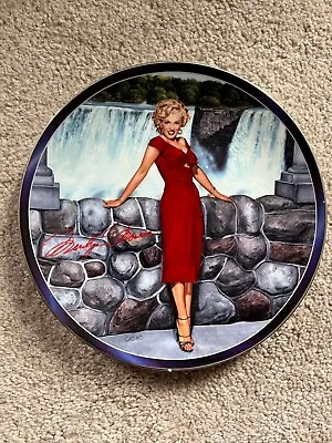 SET OF 8 VTG Marilyn Monroe Bradford Exchange Silver Screen Collector Plate 8.25 • $49.99