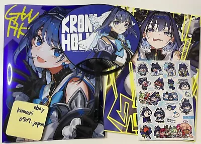 C102 Limited Wada Arco Hololive Dojin Kroniholic Art Book Handy Fan Seal Folder • $62