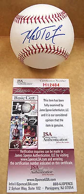 Mark Teixeira New York Yankees Signed E Auto Official M.l.baseball W/jsa • $179.03