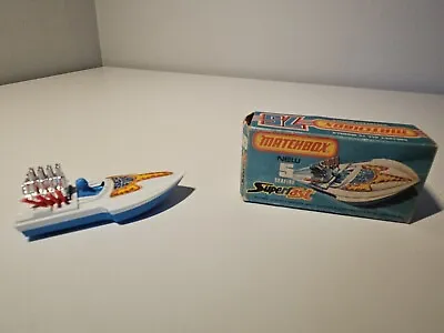 Matchbox Superfast No. 5 Seafire Speed Boat 1975 *FREE P&P* • £15