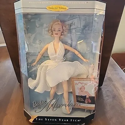 Marilyn Monroe Seven Year Itch 1998 Hollywood Legend Barbie Doll 17155 Figure • $111.68