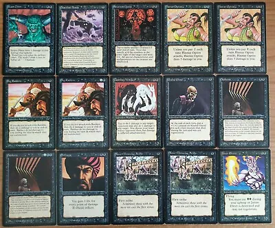 1993 Arabian Nights - Full Set (92 Cards) - Magic The Gathering - MTG • $12270.50