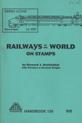 £6.99 • Buy Philatelic Literature Railways Of The World On Stamps - ATA Handbook No 130