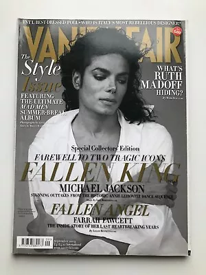 VANITY FAIR Magazine - September 2009 - 589 - Michael Jackson Farrah Fawcett • £8.99