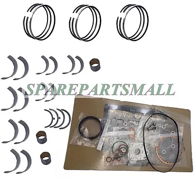 Overhaul Rebuild Kit Fit For Mitsubishi K3D Iseki TU170F TU177 Tractor • $275