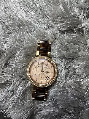 Michael Kors - Parker Womens Watch - Rose Gold & Tortoise • $50