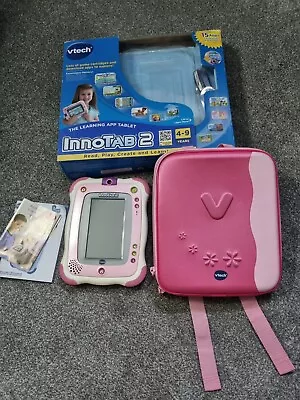 V-tech Innotab 2 Tablet Rucksack & 1 Game Bundle • £20