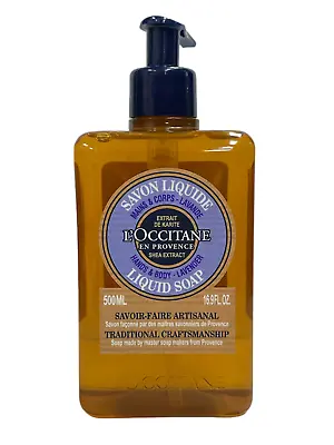 L'Occitane Hand & Body Lavender Liquid Soap (500ml/16.9fl) New • $21.95