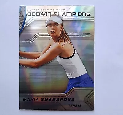 2023 Upper Deck Goodwin Champions Maria Sharapova #P8 Platinum Rainbow Blue • $1.99