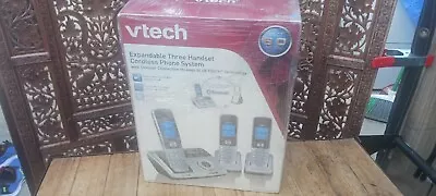 VTech DS6522-3-Line 3 Cordless  Phone System For Home Or SB W/ Answering System  • $49