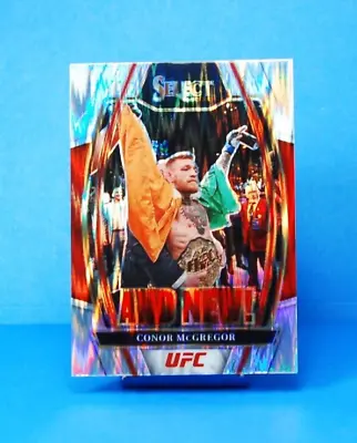 CONOR MCGREGOR #1 2022 UFC Panini Select SILVER FLASH PRIZM Featherweight • $3.95