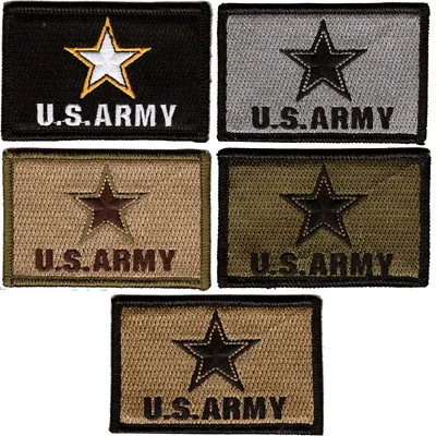 VELCRO® BRAND Fastener Morale HOOK US Army Logo Patches 3x2  • $5.95