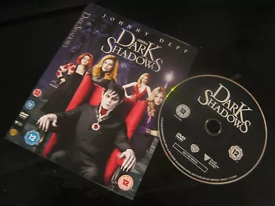 Lot #3321 - Dark Shadows (2012) DVD - Johnny Depp + Christopher Lee - See Below • £2.35