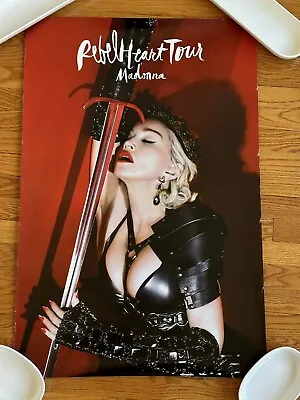 Madonna Rebel Heart Tour Poster 24x36 Madonna Poster Vogue • $60