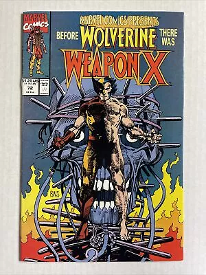 Marvel Comics Presents #72 VF Weapon X 1991 Marvel Comics Barry Smith • $4.69