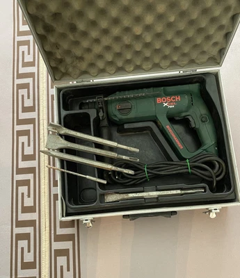 £49 • Buy Bosch Xcell SDS Hammer Breaker Drill With Case And Tools
