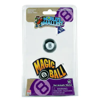 World's Smallest Magic 8 Ball • £7.99