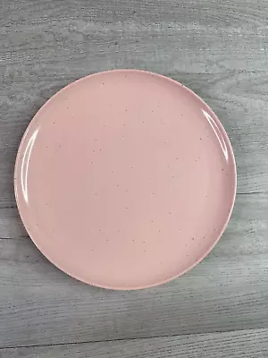 Vintage Debonaire Melmac Pink 10  Speckled Dinnerware Plate • $11.99