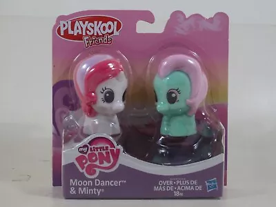 $8.99 • Buy My Little Pony MOON DANCER & MINTY 2.5  Playskool Friends Figure 2-Pack