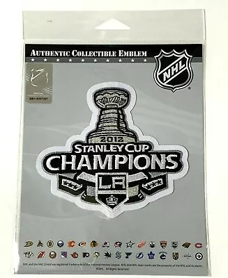 2012 NHL STANLEY CUP CHAMPIONS LA KINGS JERSEY PATCH Officially Licensed • $14.95