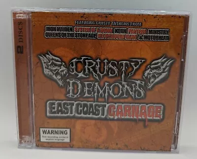 Crusty Demons  East Coast Carnage CD 2 Discs Free Post Motorhead QOTSA • $15