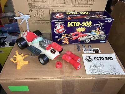 Vintage 1986 The Real Ghostbusters Ecto 500 Car Near Complete Box Instr’s Decals • $29.99