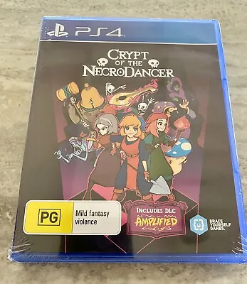 Crypt Of The NecroDancer With Soundtrack - BRAND NEW PS4 PlayStation 4 AUS PAL • $34.99