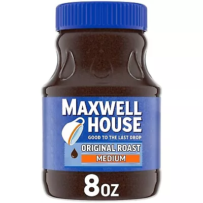 Maxwell House The Original Roast Instant Coffee 8 Oz Jar • $7.32