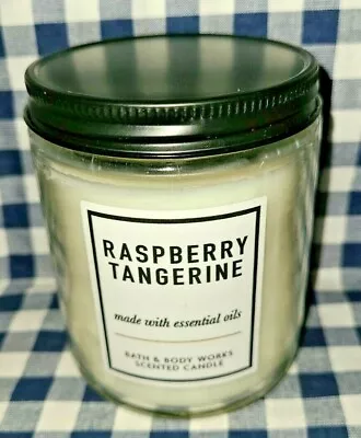 NEW Raspberry Tangerine 7 Oz Single Wick Jar Candle Bath & Body Works • $16